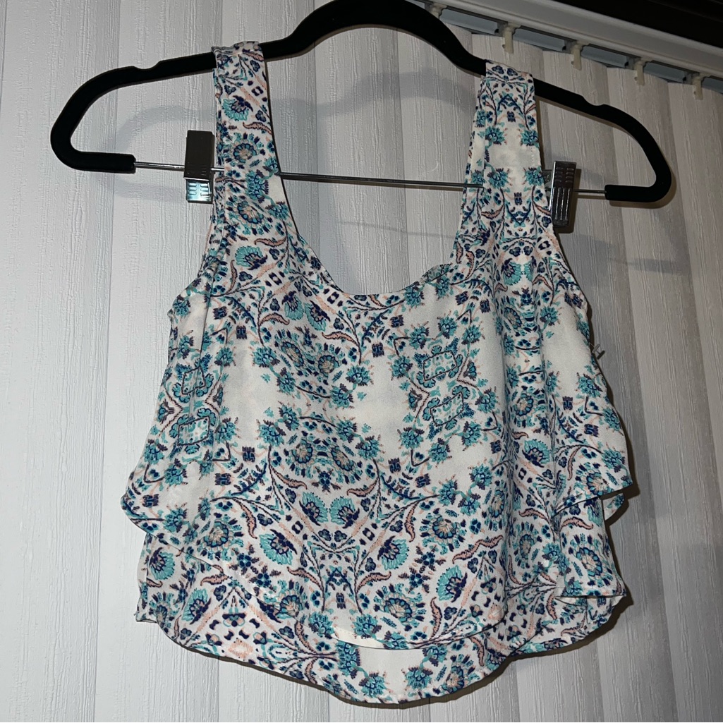 Flowy Patterned Top